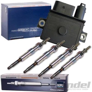 BERU STEUERGERÄT+GLÜHKERZEN passend für BMW 1er E87 3er E90 91 5er E60 61 - Bild 1 von 3