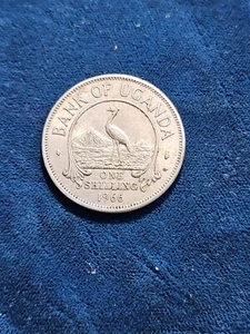 UGANDA 50 CENTS 1966 ( KM.#4) - Picture 1 of 2