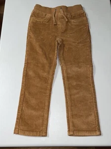 Hannah Anderson Girls Stretch Slim Corduroy Trousers Tan Size US 5 - Picture 1 of 13