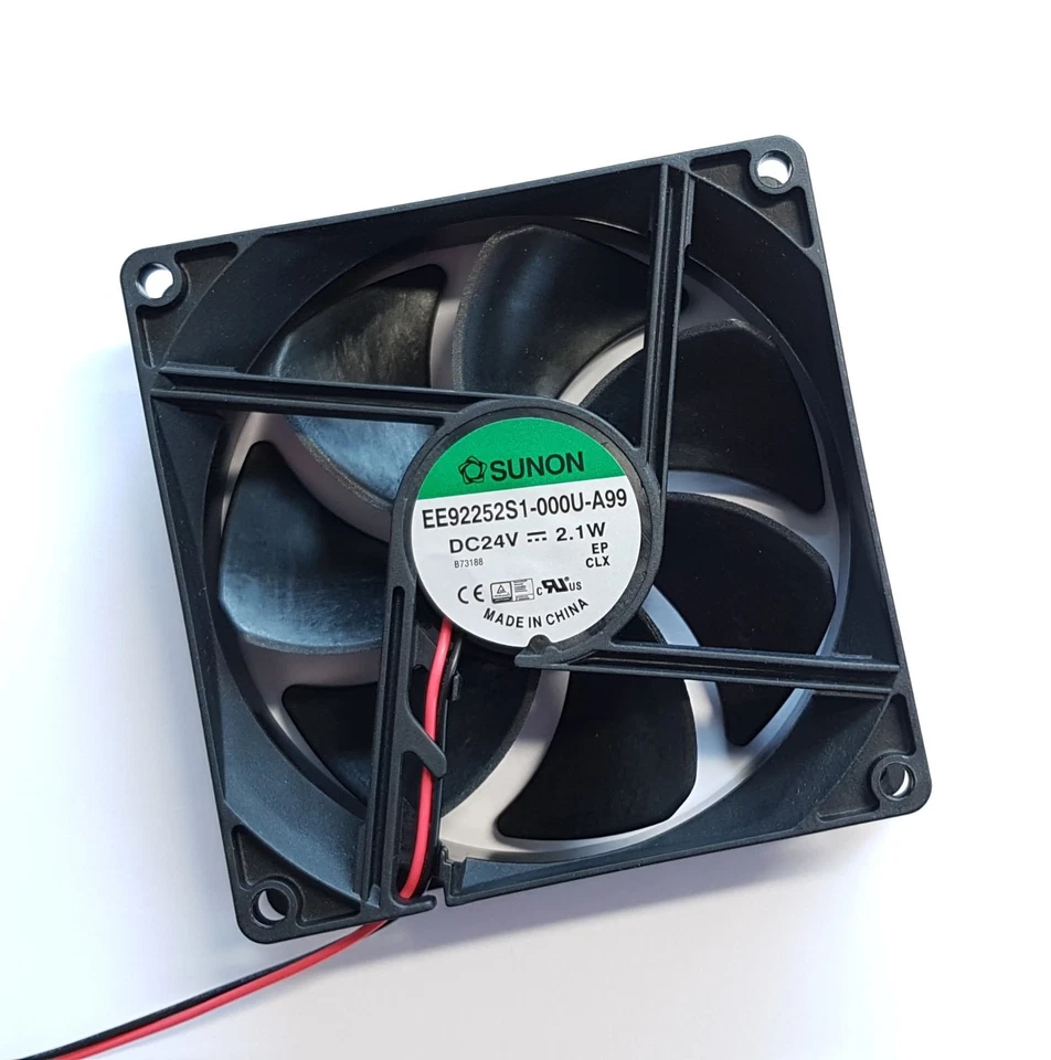 Sunon Lüfter 92x92x25mm EE92252S1-A99 DC 24V 87,47m³/h - Bild 1 von 1