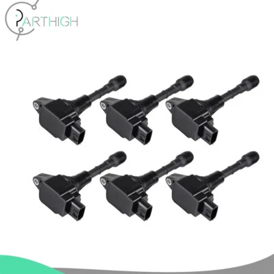 6 Ignition Coil Pack For 2008-2012 Infiniti G35 JX35 Nissan Pathfinder Quest - Image 1 of 4