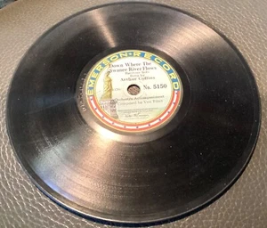 Vintage EMERSON 6” Record 78 rpm #5150 “Down Where The Swanee River Flows” - Picture 1 of 3