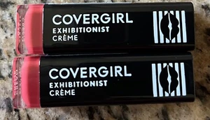2x ~ Covergirl Exhibitionist Creme Lipstick Real Red 510 Sealed New - Picture 1 of 2