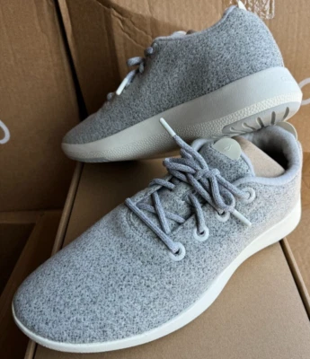 NEW ALLBIRDS WOOL RUNNER MIZZLE DAPPLE GREY SHOES LACE UP SNEAKER MENS SIZE 14 - Image 1 of 4