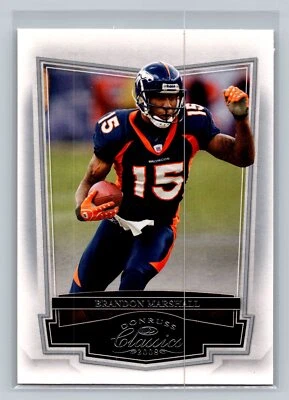 Brandon Marshall 2008 Donruss Classics #31 Denver Broncos C28 - Image 1 of 2