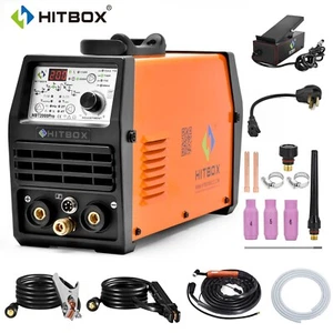 200Amp Cold TIG Welder Pulse HF TIG Welding Spot TIG ARC & Foot Pedal 110V 220V - Picture 1 of 18