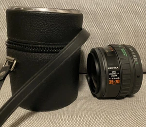Vintage SMC Pentax-f zoom Macro 35-70mm f/3.5-4.5 Lens READ** Moisture - Picture 1 of 8