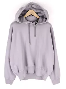 Diesel F-Magdalena Felpa Damen Kapuze XL Lila Gewaschen mit Pullover UVP 175 - Picture 1 of 11