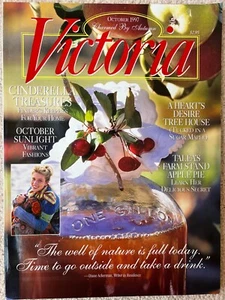 Vintage VICTORIA Mag October 1997 Excellent Condition RARE ~ Charmed by Autumn - Imagen 1 de 1