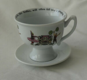 Hendricks Gin Cup & Saucer - Charles Dickens Quote