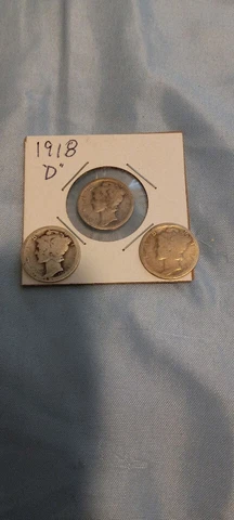 1918pds mercury dimes Cover