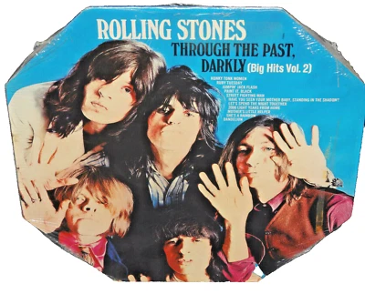 Rolling Stones Through The Past Sealed Vinyl Record LP USA 1969-81 London NPS-3  - Image 1 of 4