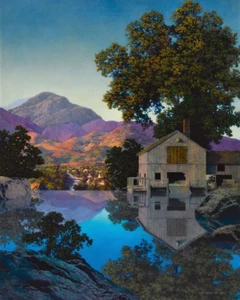 Maxfield Parrish: Mill Pond: Kunstdruck in Archivqualität - Bild 1 von 2