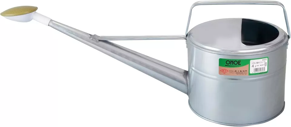 Sefuty 3 Japanese Watering Can Pot Galvanized Iron Metal 4l