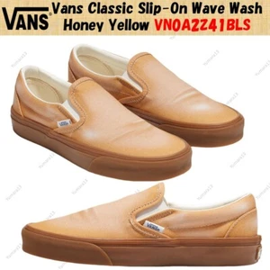 Vans Classic Slip-On Wave Wash Honey Yellow VN0A2Z41BLS Herren Gr. - Bild 1 von 7