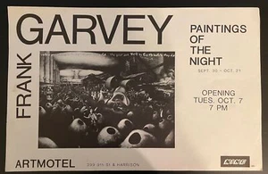 Frank Garvey Paintings of the Night Flyer Poster Artmotel San Francisco CA - Picture 1 of 2