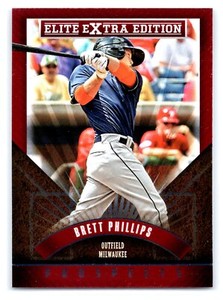 2015 Panini Elite Extra Edition Baseball #160 Brett Phillips Milwaukee Brewers