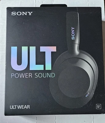 NUEVOS Auriculares Sony ULT WEAR Power Sound Inalámbricos con Cancelación de Ruido 900N Negros Foto 1 de 2