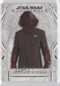 2018 Topps Star Wars Masterwork Admiral Ackbar #81 10k8 - Picture 1 of 3