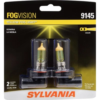 SYLVANIA 9145 Fog Vision Yellow Halogen – Street Legal Performance Fog Bulbs - Image 1 of 4
