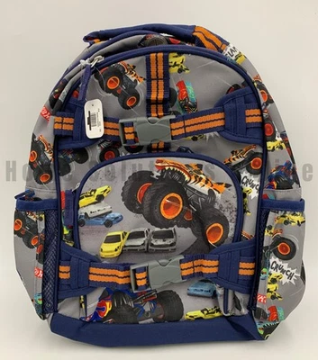 Pottery Barn Kids Mackenzie 风火轮 Monster Trucks™ 背包小号 #9660G — 第 1/4 张图片