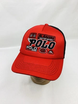 Gorra Polo Ralph Lauren SnapBack El Polo Roja Gorra de Carreras RL Fragancia OSFM NUEVA CON ETIQUETAS Foto 1 de 4