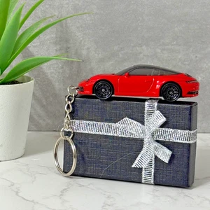 Matchbox Porsche 911 Targa Keyring Key Chain Gift Box - Picture 1 of 1