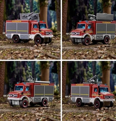 Matchbox Collectors Mercedes-Benz Unimog Fire Truck Mattel Creations 2023 HPJ82 - Image 1 of 4