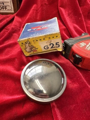 1937-1948 FORD CHEVROLET NOS STANT VINTAGE TAMPA DE COMBUSTÍVEL GASOLINA Acessório 1939 1940 1941 - Imagem 1 de 4