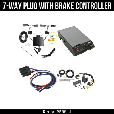 Control de freno de cableado de 7 vías para autocaravana Reese para 20-25 Buick Encore GX sin luces traseras LED Foto 1 de 4