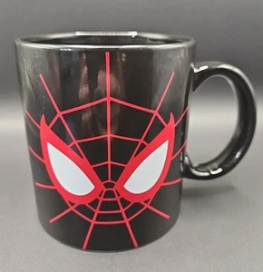 NUEVO Marvel Spider-Man MILES MORALES Grande 20oz 3D Negro Gres Taza de Café - Imagen 1 de 6
