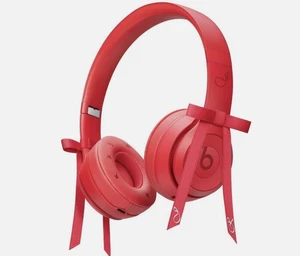 Auriculares inalámbricos Beats Solo 4 Jennie Kim BLACKPINK Limited rojo cítrico - Imagen 1 de 5