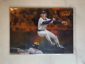 2021 Topps Stadium Club Chrome Orange Refractor /25 Robin Yount #253 HOF - Bild 1 von 3