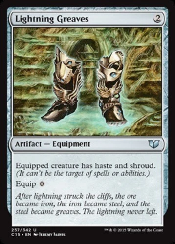 MTG Lightning Greaves, NM-Mint, English Commander 2015 - Image 1 of 1