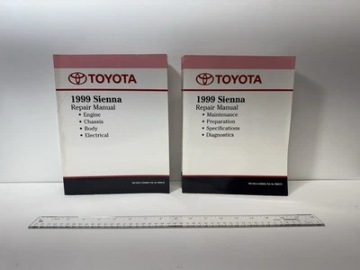 Toyota Sienna 1999 manual de reparación. Mantenimiento, preparación, motor, diagnóstico y más Foto 1 de 2