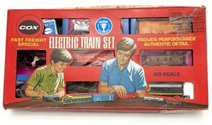 Vintage Cox HO scale Electrical Train Set FAST CARGO SPECIAL Complete - RERE!! - Bild 1 von 16