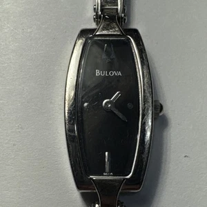 UHR BLOWOUT: Bulova dünne Damenuhr mit Strass 06-754 - Bild 1 von 11