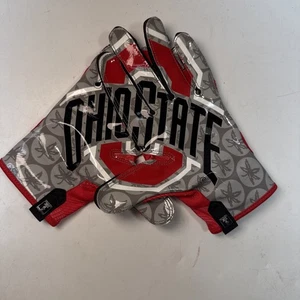 New Nike Ohio State Buckeyes Vapor Jet 3.0 Football Gloves NCAA SZ XL No Tags - Picture 1 of 8