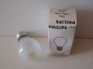 A15 Philips 15W Light Bulb Lamp - Picture 1 of 2