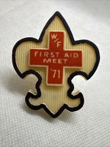 BSA 1972 W/F First Aid Meet Neckerchief Slide - Picture 1 of 2