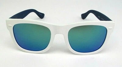 Sunglasses Havaianas PARATY 0QT1 White Blue Frame Green Lens & Soft Case NEW - Image 1 of 4