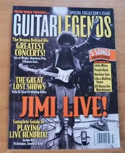 Guitar Legends Magazine Jimi Live! Special Collector's Issue - Foto 1 di 1