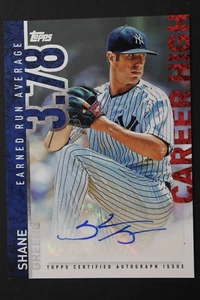 Shane Greene New York Yankees Signed Autographed 2015 Topps ERA Baseball Card - Picture 1 of 3