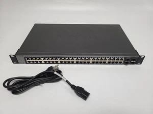 Netgear ProSafe GS748T V5 Gigabit Ethernet Smart Switch, 48-Port, 4-Port SFP - Picture 1 of 15