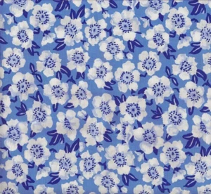 Kaffe Fassett ANEMONE BLUE GP78 1/2 yard original issue - Picture 1 of 2