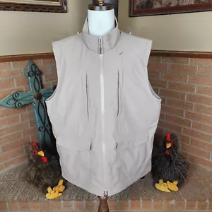 Chaleco Orvis Curious Traveler 2 vías cremallera frontal pesca caza aire libre XXL - Imagen 1 de 12