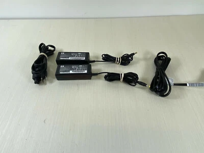 L16:  Lot of 2 HP AC Power Adapter Charger PPP009H 23847-003 - Image 1 of 4