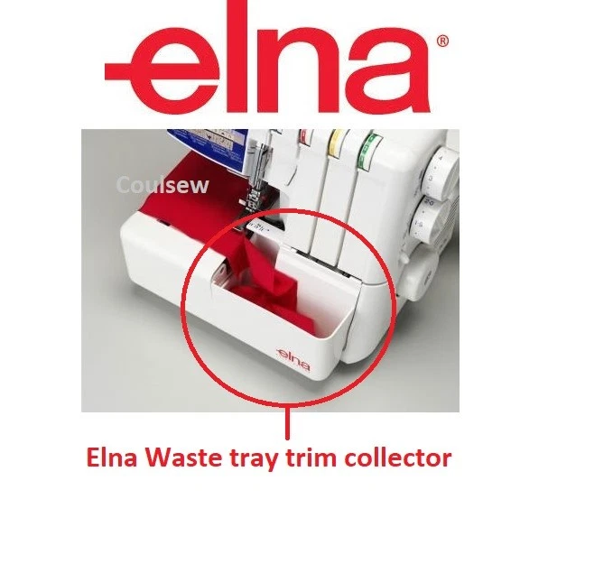 ELNA Overlocker Trim Trap Waste Tray Collector 664 & 664Pro Only 798042101 - Image 1 of 1