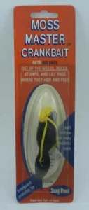 Snag Proof 9000 Bass Rat Moss Master Crank Bait Black - Picture 1 of 3