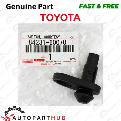 Conjunto de interruptor de lámpara de cortesía Jam-B original Toyota Lexus Scion OEM 84231-60070 Foto 1 de 4